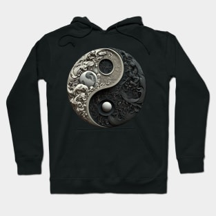 Ying and Yang ancient artefact Hoodie